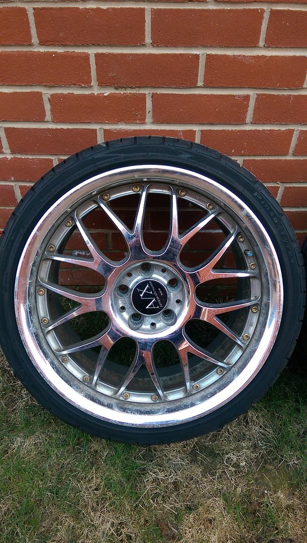 Rays Arthur Exchange VIP wheels - 19 x 8, 19 x 9 - £400